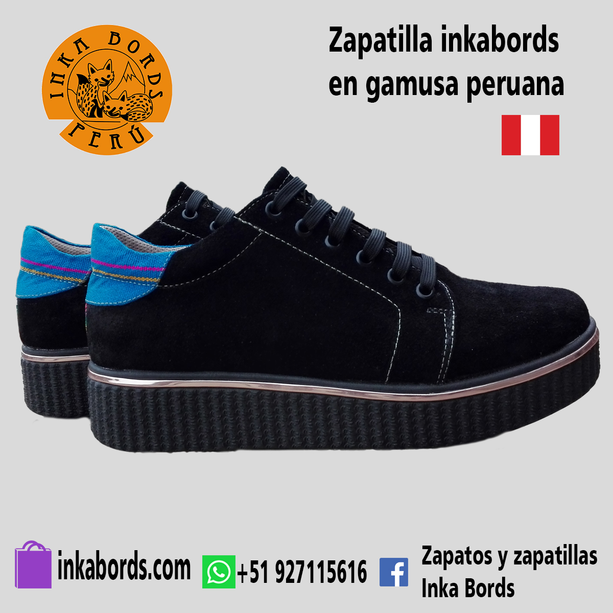 Fabrica de zapatillas online peruanas